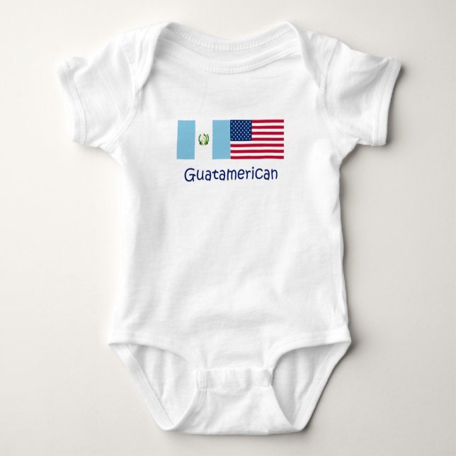 Body Para Bebé Guatemerican (Anverso)