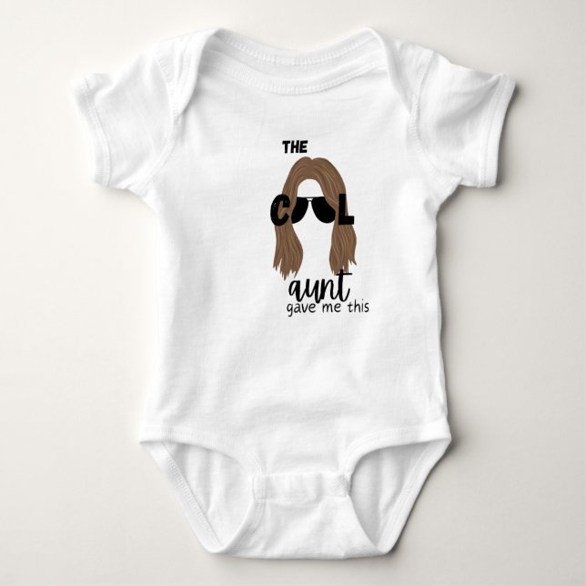 Body Para Bebé Guay Aunt Baby Bodysuit (Anverso)