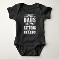 Guay Dads Tattoo Beard Mustache Inlusión Padre
