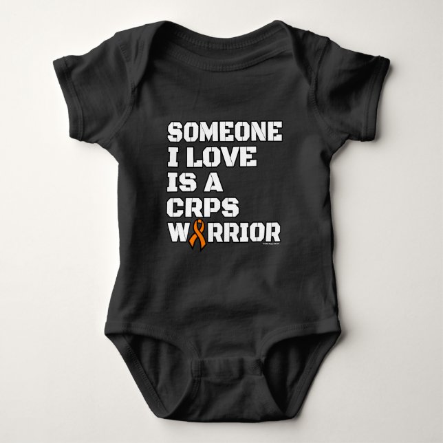 Body Para Bebé Guerrero/Bloque/Alguien a quien amo...CRPS (Anverso)