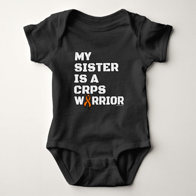 Body Para Bebé Guerrero/bloque/hermana...CRPS (Anverso)