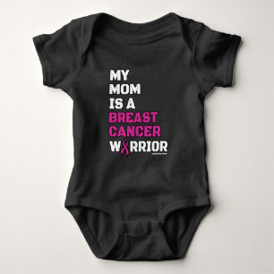 Body Para Bebé Guerrero/Bloque/Mamá...Cáncer de Seno