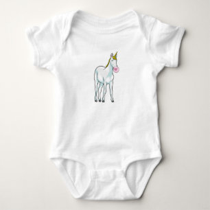 Body Para Bebé Guia de burbujas de unicornio