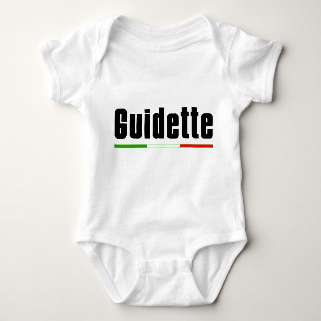 BODY PARA BEBÉ GUIDETTE BABY (Anverso)