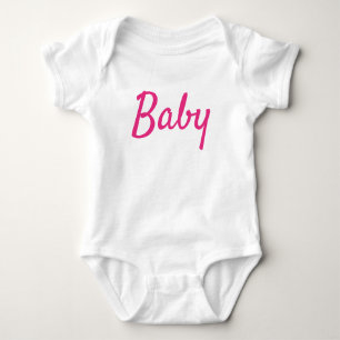 Body Para Bebé Guión de bebé