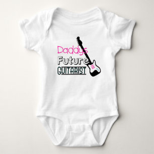 Body Para Bebé Guitarrista del futuro de Daddys