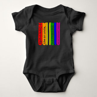 Body Para Bebé Guncle Definition - Funny Gift for Gay Uncles Slim