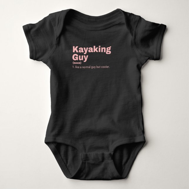 Body Para Bebé  Guy - Kayak (Anverso)