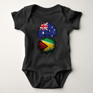 Body Para Bebé Guyana Guyaneses Australia Árboles raíces