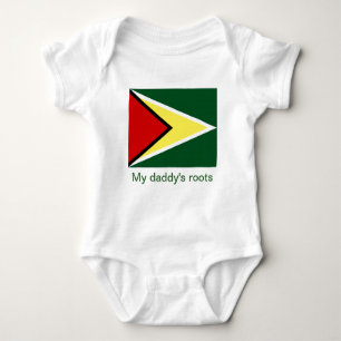 Body Para Bebé Guyana las raíces de mi papá