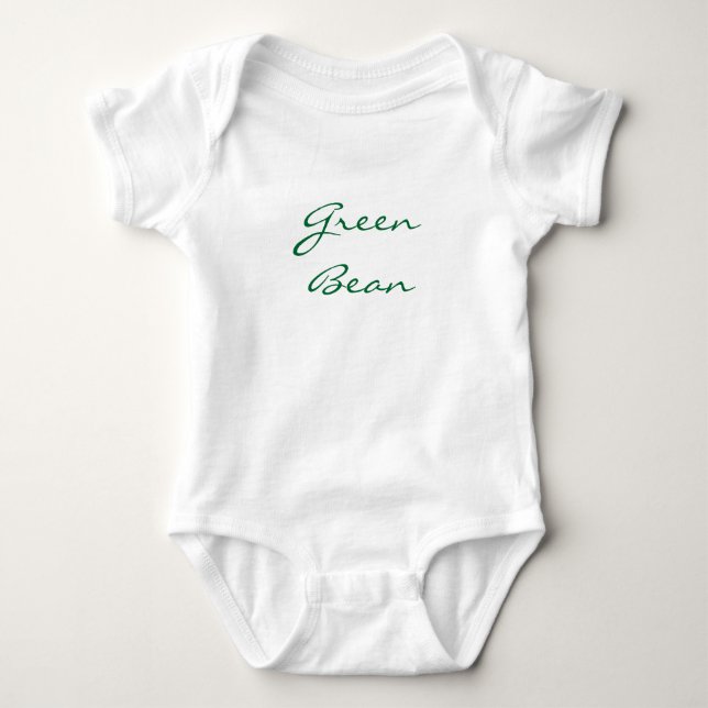 Body Para Bebé Haba verde (Anverso)