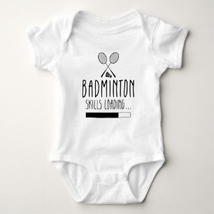 Body Para Bebé Habilidades de bádminton cargando - Deporte de raq