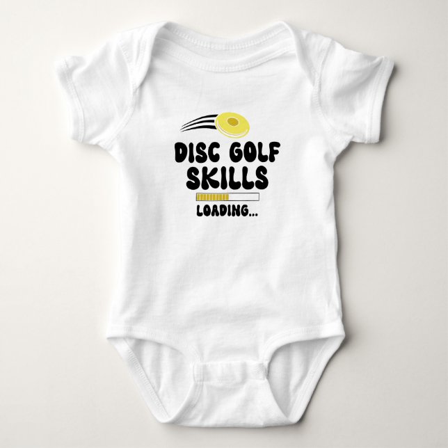 Body Para Bebé Habilidades de Disc Golf Cargando | Disc Golf Cadd (Anverso)