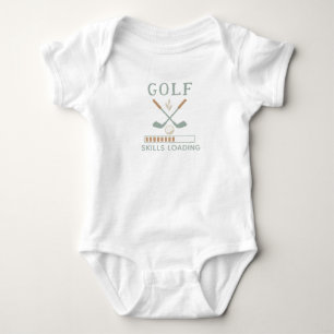 Body Para Bebé Habilidades de Golf Cargando - Futuro Golfista Ado