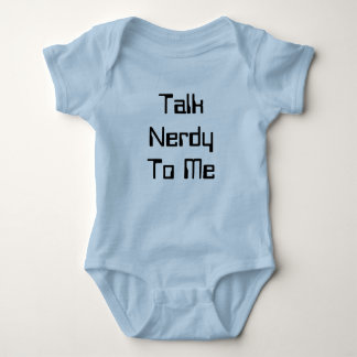 Body Para Bebé Hablar Nerdy Conmigo