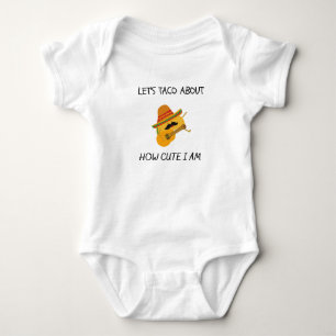 Body Para Bebé Hablemos de lo lindo que soy - Cita divertida beb