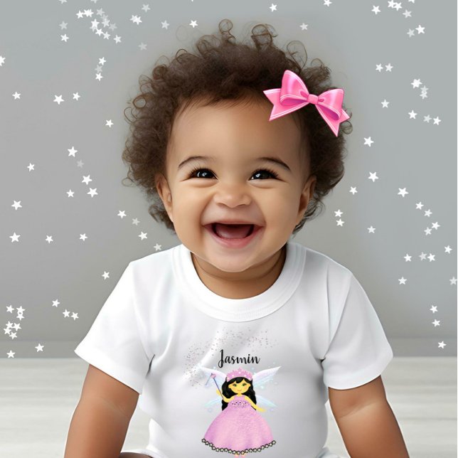 Body Para Bebé Hada pequeña princesa (Subido por el creador)
