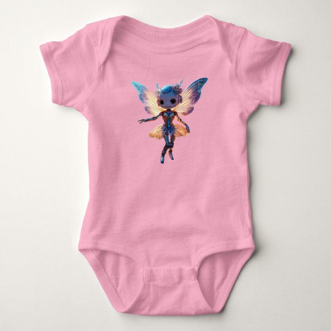 Body Para Bebé Hada Robot Bailarina Lindo Pixie (Anverso)
