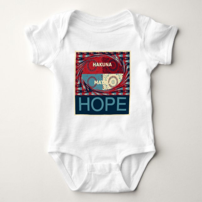 Body Para Bebé Hakuna matata (Anverso)