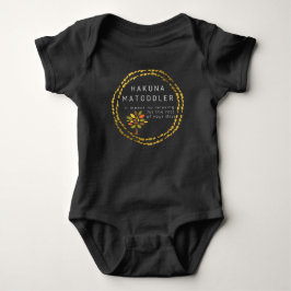 Body Para Bebé Hakuna Matoddler Baby Bodysuit