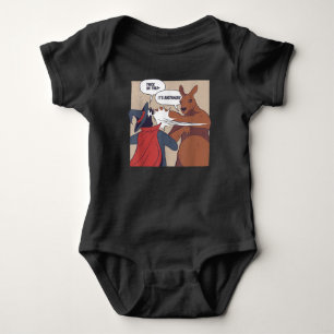 Body Para Bebé Halloween australiano divertido   Diseño canguro