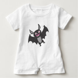 Body Para Bebé Halloween Bat