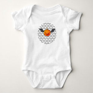 Body Para Bebé Halloween calabaza murciélago baby bodysuit