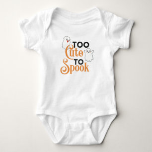 Body Para Bebé Halloween Cute Ghost Baby Bodysuit