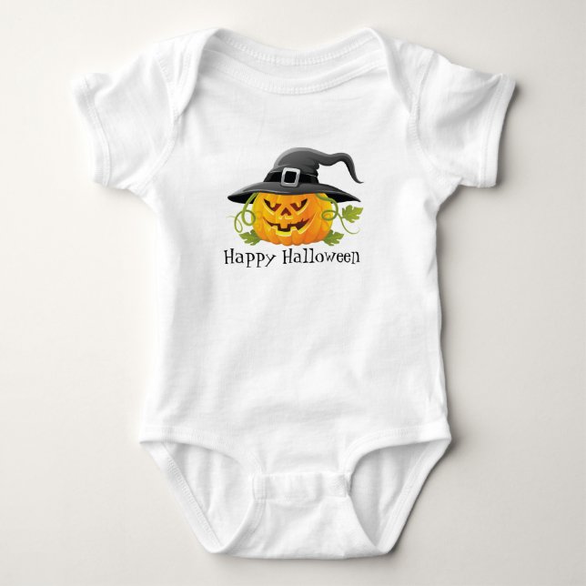 Body Para Bebé Halloween Infantil Creeper (Anverso)