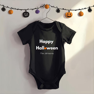 Body Para Bebé Halloween Minimalista moderno - Personalizado