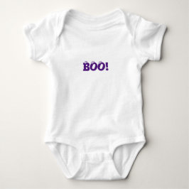 Body Para Bebé ¡Halloween morado Scary Boo! Disfraces divertidos 