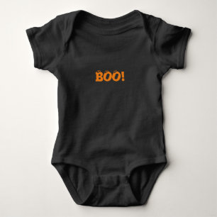 Body Para Bebé ¡Halloween Scary Boo! naranja negro de eyeballs d
