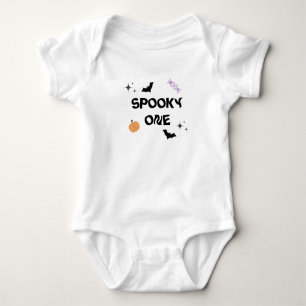 Body Para Bebé Halloween Spooky One Birday