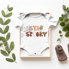 Body Para Bebé Halloween "Stay Spooky", bebé súper lindo