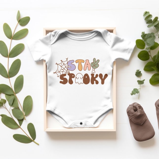 Body Para Bebé Halloween "Stay Spooky", bebé súper lindo (Subido por el creador)