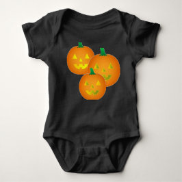 BODY PARA BEBÉ HALLOWEEN T SHIRE CON PUMPKIN