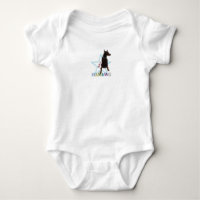 HAMbWG Baby Boy T w Hambwg Mascota Doberman "Baile