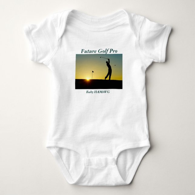 Body Para Bebé HAMBWG - Future Golf Pro - Camiseta (Anverso)