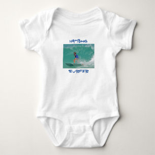 Body Para Bebé HAMbWG Surfer T-Shirt o Snap T