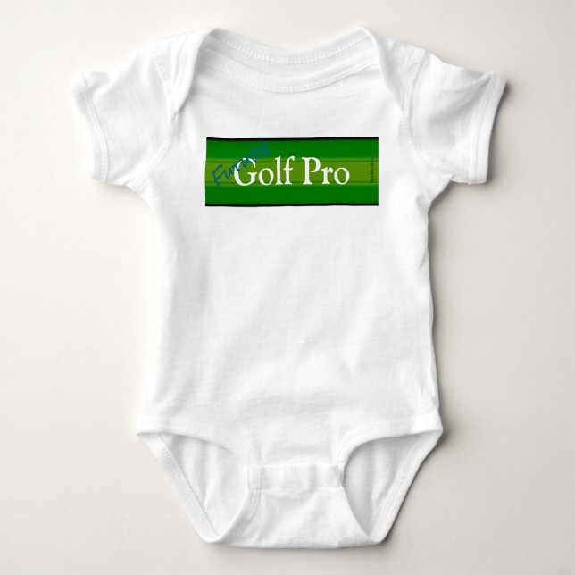 Body Para Bebé HAMbyWG - Camisas suaves para niños - Futuro Golf  (Anverso)
