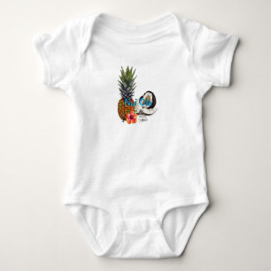 Body Para Bebé HAMbyWG - Camiseta de frutas de Hawain para bebés