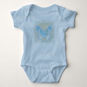 Body Para Bebé HAMbyWG - camiseta - mariposa azul