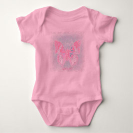 Body Para Bebé HAMbyWG - Camiseta - Mariposa rosa