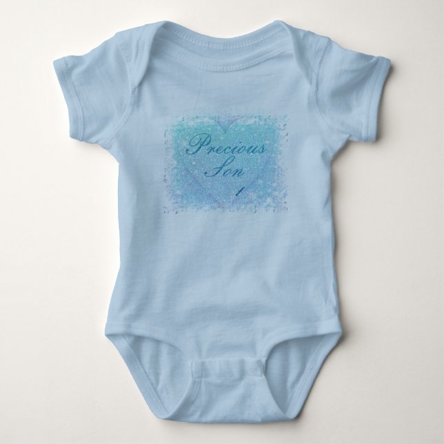 Body Para Bebé HAMbyWG - Camiseta - Precious Son Blue (Anverso)