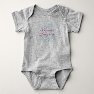 Body Para Bebé HAMbyWG - Camiseta - Rosa precioso de la hija