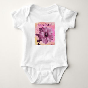 Body Para Bebé HAMbyWG - Hawain Hibiscus para bebés