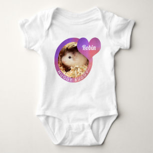 Body Para Bebé HammyVille - Huggy Buggy en el corazón de un marti