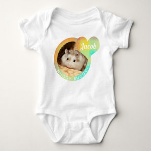Body Para Bebé HammyVille - Huggy Buggy en el corazón de un marti
