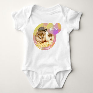 Body Para Bebé HammyVille - Huggy Buggy en el corazón de un marti