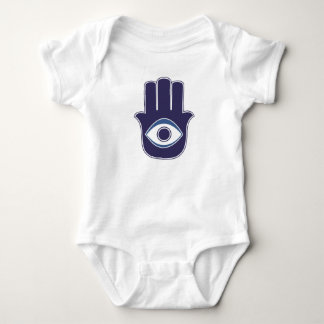 Body Para Bebé Hamsa Hand - Símbolo de protección y buena fortuna